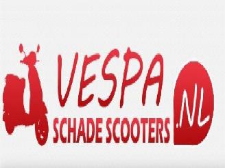 Voiture accidenté Vespa 500 Div schade / Demontage scooters op de Demontage pagina. 2014/1